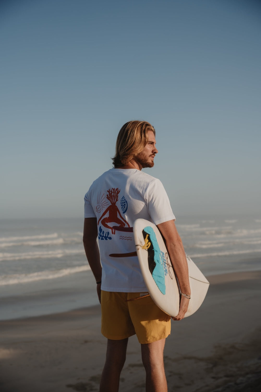The Last of Plastic T-shirt in White – The Salty Circle