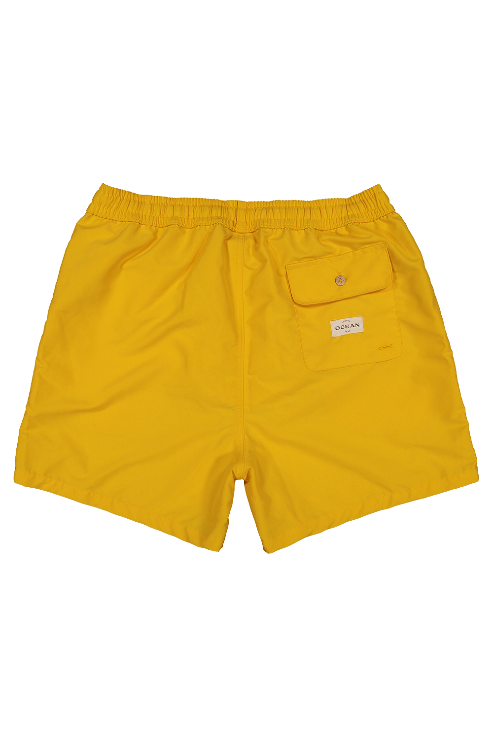 The Salty Circle Golden Hour Yellow Recycled Swim Shorts
